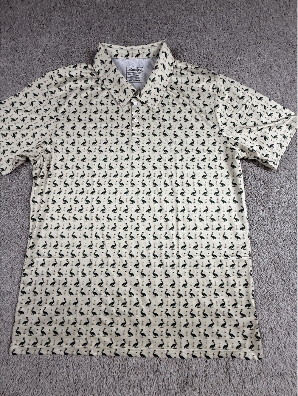 NWOT Pelican Golf Polo Size 2XL Moisture Wicking
